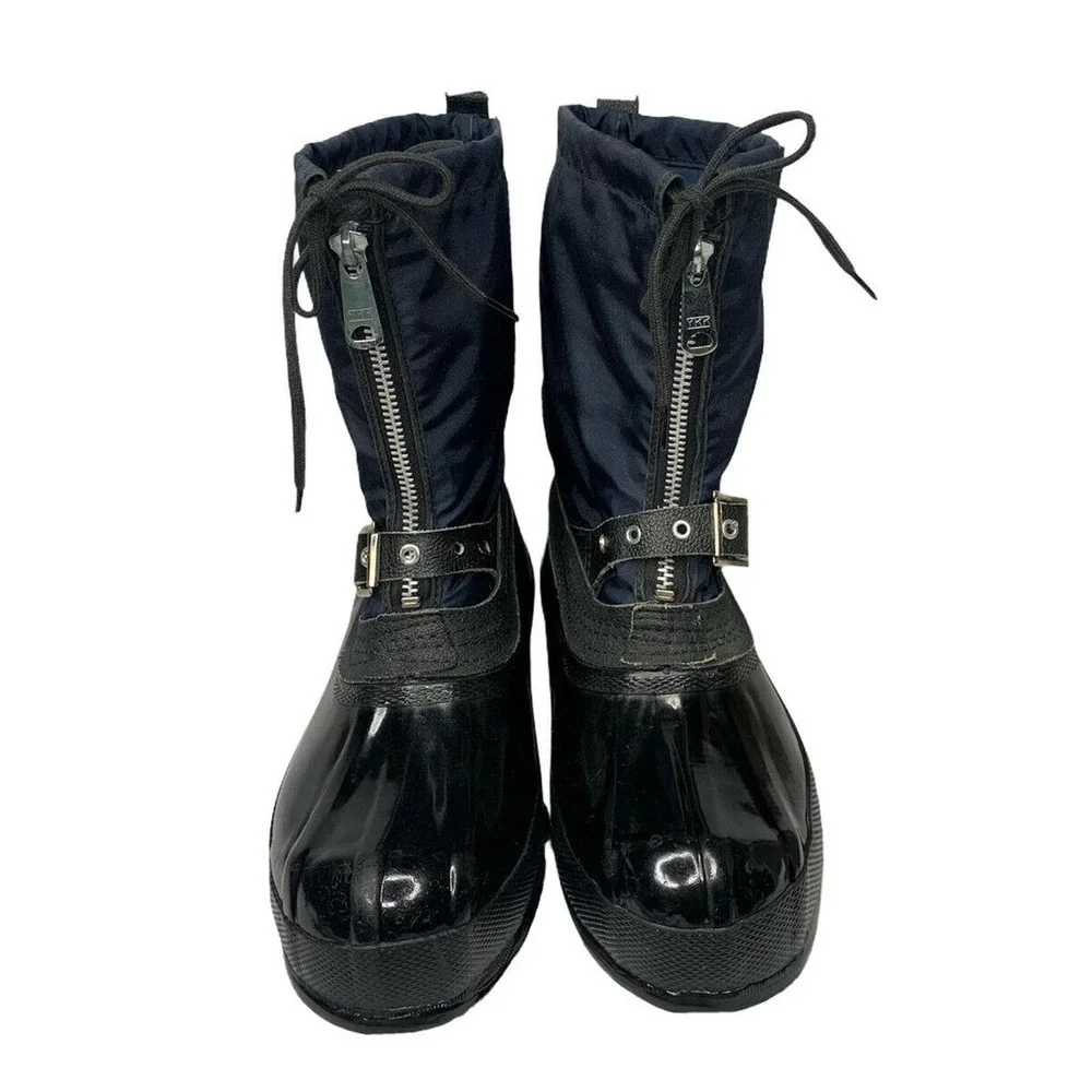 Vintage 1970'S SNO GOER Snowmobile Boots Yamaha Polaris Arctic Cat SkiDoo Size 6